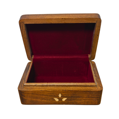 Handcrafted Damascene Luxury Box – Mother of Pearl & Velvet Elegance