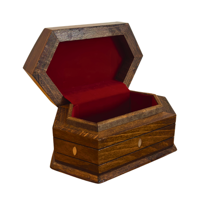 Caja de Haya Tallada a Mano con Nácar y Terciopelo – Diseño Oriental Atemporal