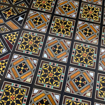 Juego de Ajedrez y Backgammon de Lujo – Arte Damasceno y Nácar
