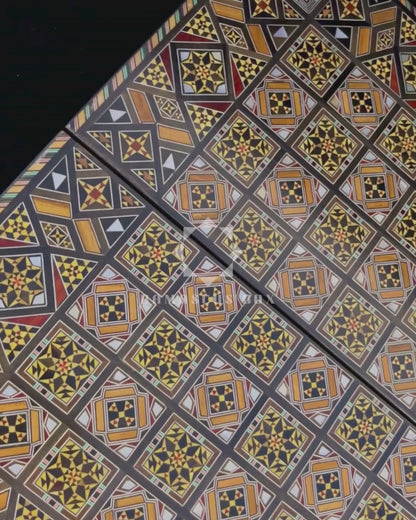 Juego de Ajedrez y Backgammon de Lujo – Arte Damasceno y Nácar